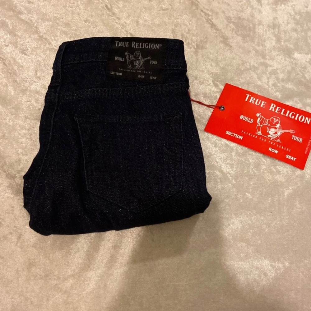 🆕True Religion Halle super skinny jeans 24 NWT